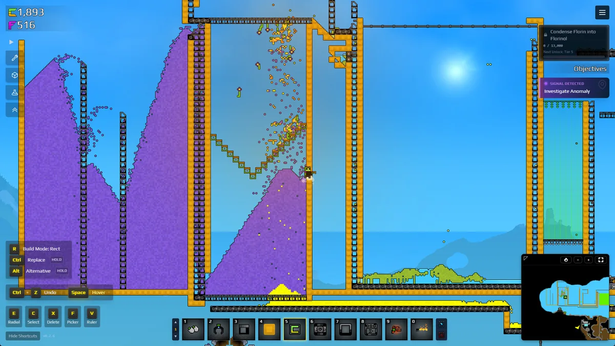 Official pixel close-up showing density and material behavior